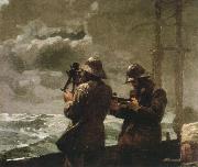 eight bells Winslow Homer